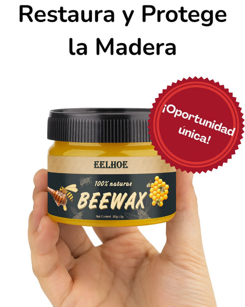 BeeWax™ – La Cera Restauradora de Madera 100% Natural