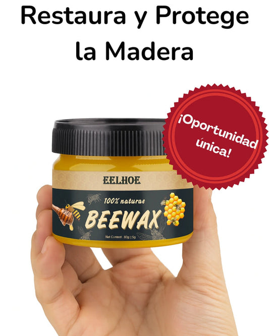 BeeWax™ – La Cera Restauradora de Madera 100% Natural